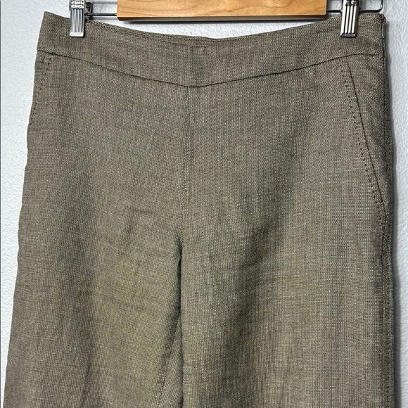 MaxMara Wide Leg Linen Silk Blend Trousers - Picture 1 of 9